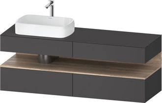 Duravit Qatego Consola Mueble Bajo Lavabo, 2 Extensiones, 2 - Duravit