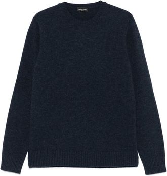 Roberto Collina Maglione girocollo - Blu