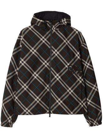 Burberry Geruit jack - Bruin