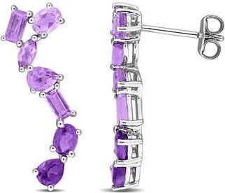 Delmar Amethyst Drop Earrings in Purple at Nordstrom Rack