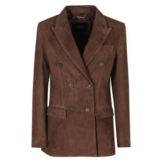 Seventy Giacca in camoscio - - Jackets - Donna - Marrone - XL
