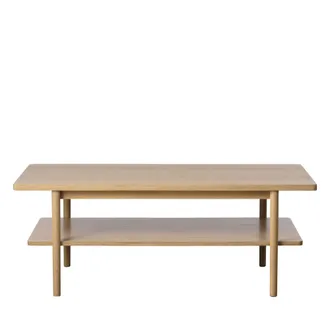 DRAWER Mesa de centro de madera 120x60cm - Madera clara