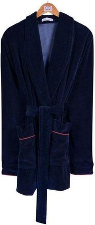 Bown of London Rockefeller Luxury Cotton Short Velvet Smoking Jacket