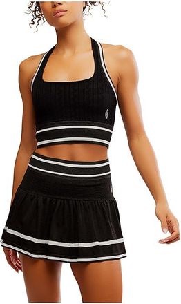 Free People Movement Advantage Set Womens Active Sets Black/White Stripe : XS/SM, Cotton/Spandex
