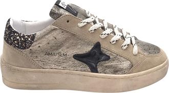 Ama brand Slam Sneaker - - Shoes - Donna - Beige - 38 EU
