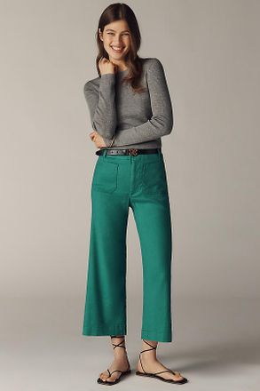 Maeve Colette European Linen Stretch Wide Leg Pants