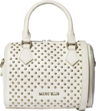 Marc Ellis Lucy Rock Schoudertas - Dames - Handtassen - Wit - ONE Size - Polyester - Tassen