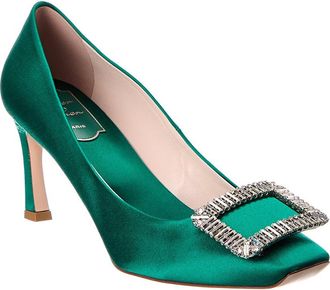 Roger Vivier Trompette Satin Pump