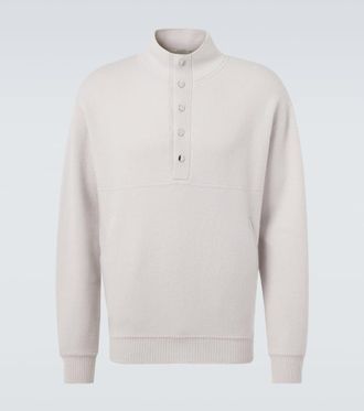 Allude Wool and cashmere turtleneck sweater