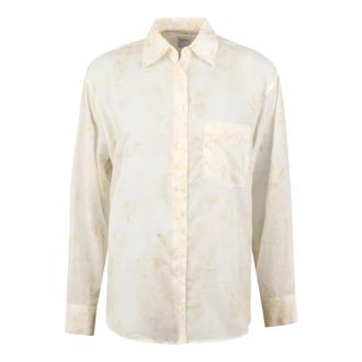 Stenstr&ouml;ms Jackie Shirt - Dames - Overhemden - Geel - M - Katoen - Overhemden