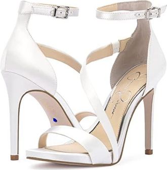 Jessica Simpson Rayli 2-B Womens Shoes White : 9.5 M, Satin