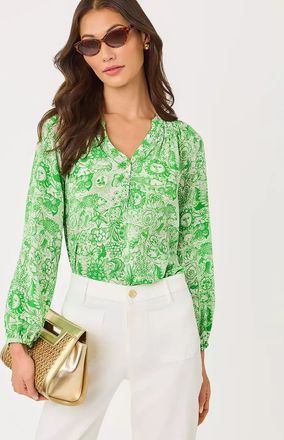 Lilly Pulitzer Elsa Silk Top