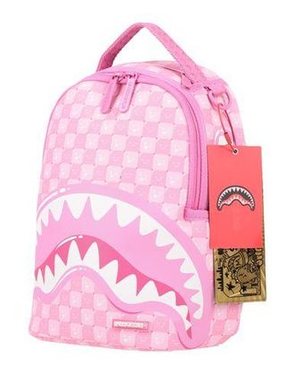 Sprayground PINK NEW CHECK FACES MINI BACKPACK
