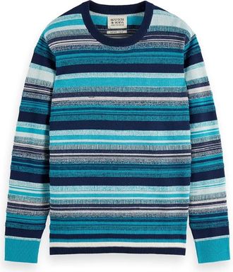 Scotch & Soda Truien & Vesten, Heren, Veelkleurig, XL, Rondgebreide trui