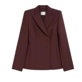 Sportmax Jassen, Dames, Rood, M, Jacket