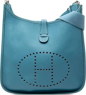 Herm&egrave;s Pre-owned Hermes Clemence Evelyne GM NN43E09YZ1LHQ18J