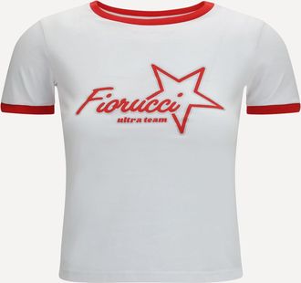 Fiorucci T-shirt in cotone con logo Woman M