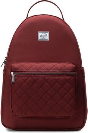 Herschel Nova Mid Volume Backpack in Oxblood Red Quilted at Nordstrom Rack