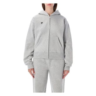 PANGAIA Felpa con zip pesante - - Sweatshirts & Hoodies - Donna - Grigio - M