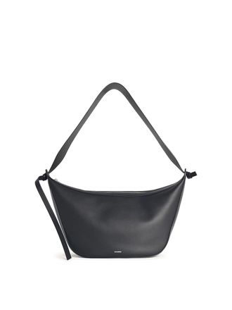 Jil Sander Knot Black Leather Bag