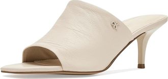Calvin Klein Chaney Womens Sandals Ivory Leather : 7.5 M