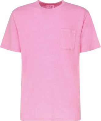MC2 Saint Barth Ecstasea Linen T-shirt
