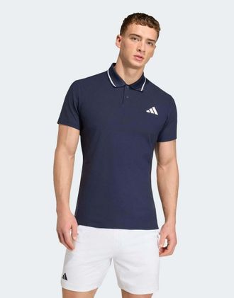 adidas Tennis Pro Climacool Freelift - Polo colore legend ink-Nero