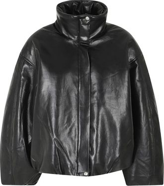 Anine Bing Cyrus Jacket - Dames - Jassen - Zwart - Maat: S Leer