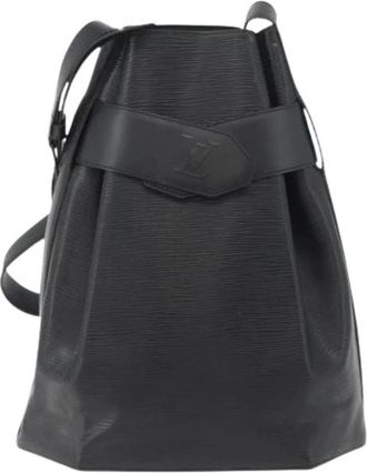 Louis Vuitton Pre-owned Vintage sac depaule handtas - Dames - Vintage Tas - Zwart - ONE Size - Leer - Vintage
