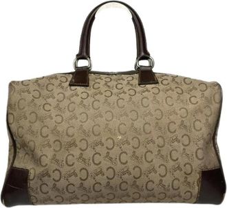Celine Pre-owned Boston Bag - Dames - Vintage Handtas - Bruin - ONE Size - Leer - Vintage