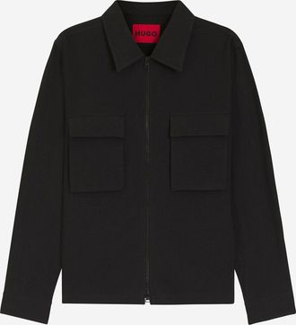 HUGO BOSS stretchkatoenen overhemd
