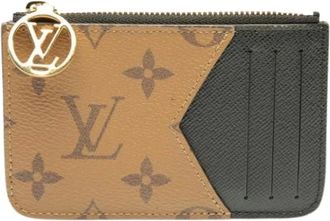 Louis Vuitton Pre-owned Wallets, male, Brown, Size: ONE SIZE Pre-owned Vintage Card Case