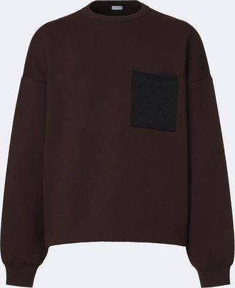 Loewe Anagram cotton-blend sweater
