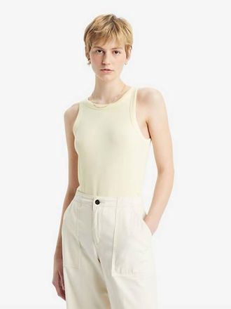 Levi's Dreamy Tank Top - Womens - XS - Yellow / Anise Flower