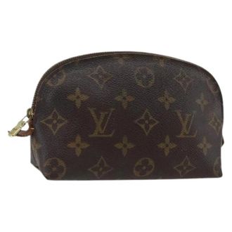 Louis Vuitton Pre-owned Canvas Mini Bag - Dames - Vintage Mini Tas - Bruin - ONE Size - Vintage