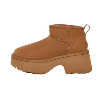 UGG Classic Ultra Mini New Heights - Dames - Schoenen - Bruin - Maat: 43 EU Wol