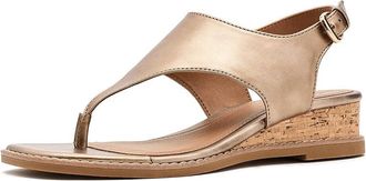 S&ouml;fft Macrae Womens Wedge Shoes Bronze : 9.5 B - Medium, Faux Leather