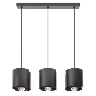 HUGO BOSS 3 L&aacute;mpara Colgante, Negro - Hugo