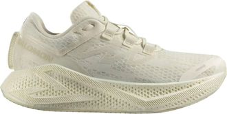 Salomon Womens Aero Glide 3 Running Shoes In Vanilla/vanilla/almond Milk
