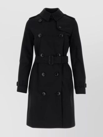 Burberry cotton double-breasted trench coat