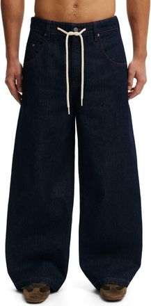 Cotton On Mens Y2k Super Baggy Jean in Depth Blue at Nordstrom, Size 32 X 32