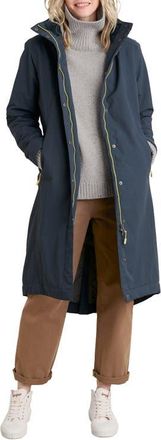 Seasalt Cornwall Janelle Waterproof Coat in Squid Ink at Nordstrom, Size 14 Us