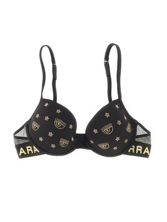 Chiara Ferragni Bralette With Logomania
