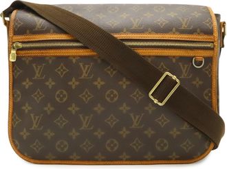Louis Vuitton Brown Monogram Canvas Pvc Coated Canvas Handbag Shoulder Bag (Pre-Owned)