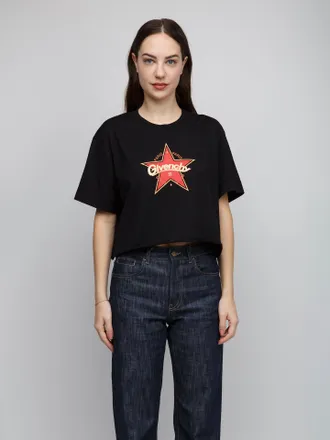 Givenchy Logo-Embroidered T-Shirt - Black