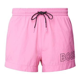 HUGO BOSS Badmode, Heren, Roze, L, Mooneye