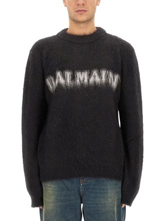 Balmain Retro Logo Pullover