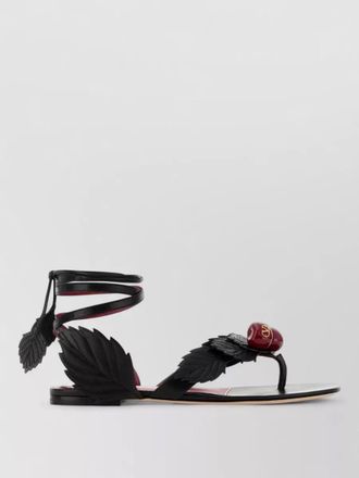 Valentino Garavani leather thong sandals