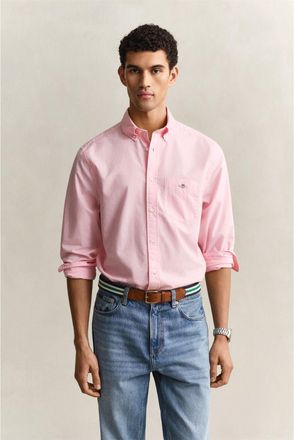GANT Heren Poplin Overhemd (Roze)