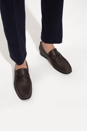 Ferragamo Grandioso Loafers, Mens, Brown